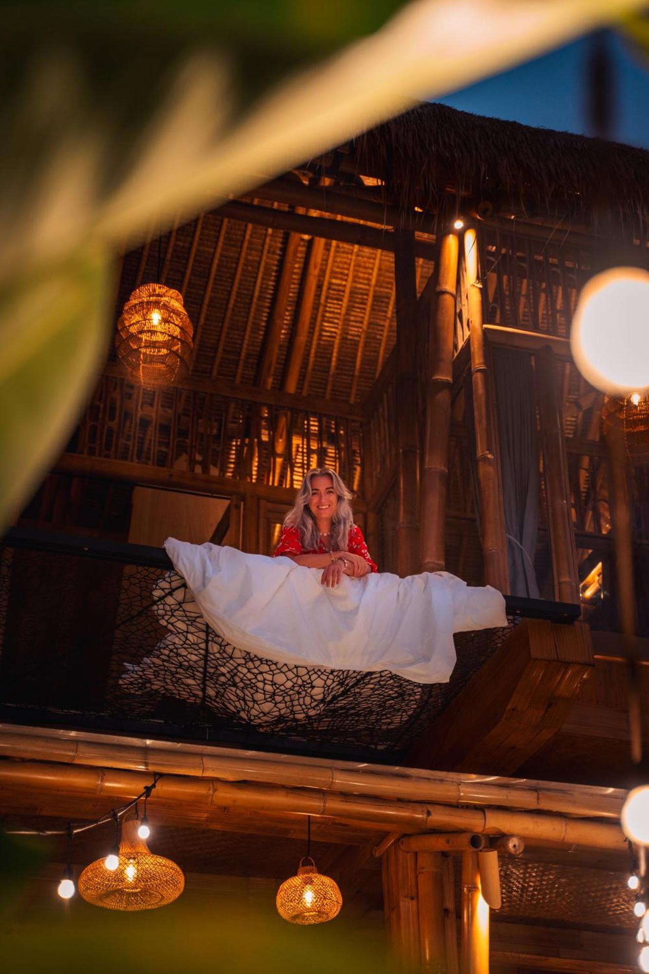 Makerti Bali~Bamboo House Villa Selat Kültér fotó