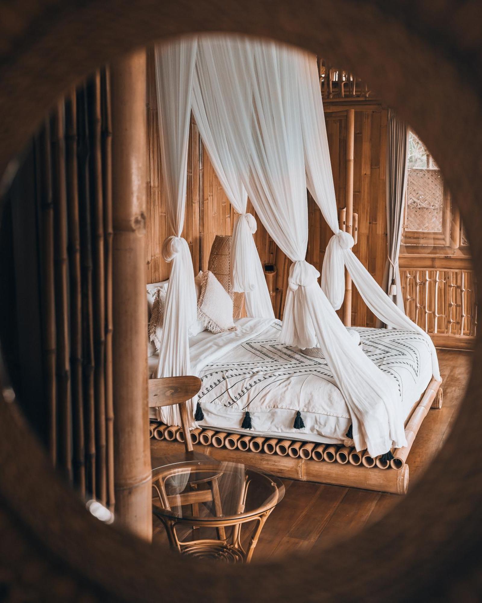 Makerti Bali~Bamboo House Villa Selat Kültér fotó